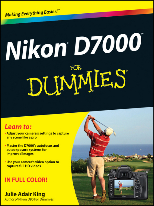 Title details for Nikon D7000 For Dummies by Julie Adair King - Available